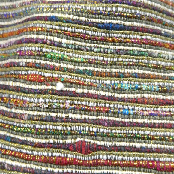 Loeffler Randall Dress 8 Metallic Tweed Silk Ladder Back - Picture 4 of 14